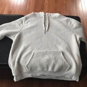 Old navy fleece hooded sweatshirt